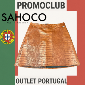 Пола Sahoco,  размер S, кроко ефект, 100% полиестер, Португалия